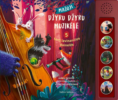 Mažoji džyru džyru muzikėlė. 5 tartį lavinančios dainelės