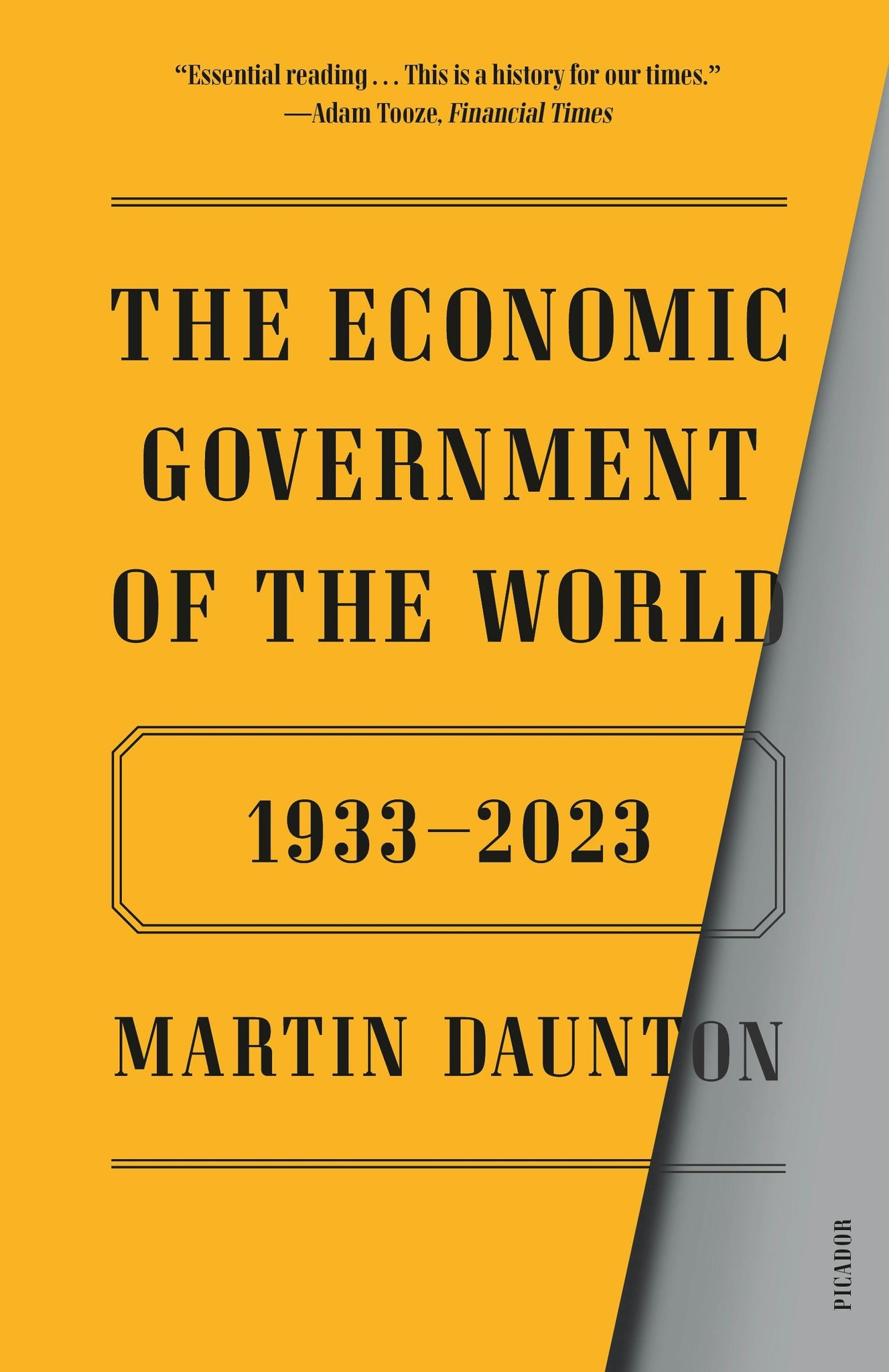 The Economic Government of the World : 1933-2023