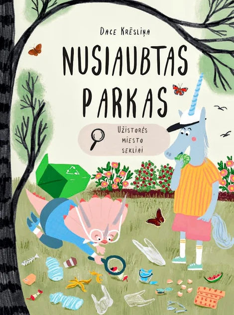 Nusiaubtas parkas. Užistorės miesto sekliai