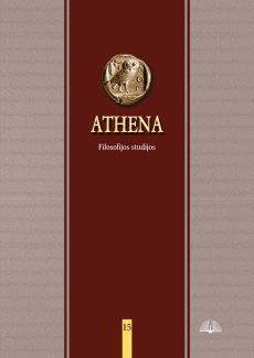 Athena. Filosofijos studijos, Nr. 15