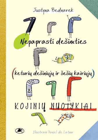 Nepaprasti dešimties kojinių (keturių kairių ir šešių dešinių) nuotykiai