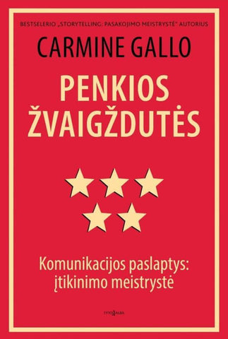 Penkios žvaigždutės. Komunikacijos paslaptys: įtikinimo meistrystė